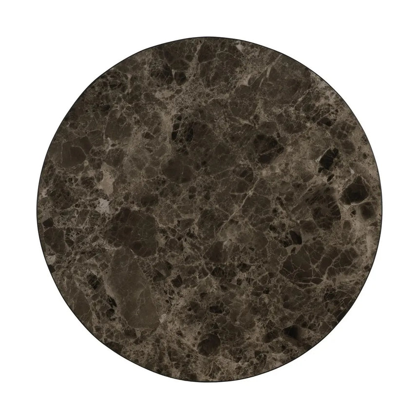 IXI614845 MARBLE/WOOD DINING TABLE 120X76