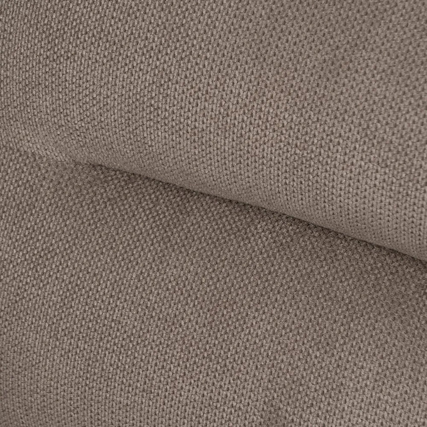 Sillón taupe tejido estructura metal 69x72x79cm 612550