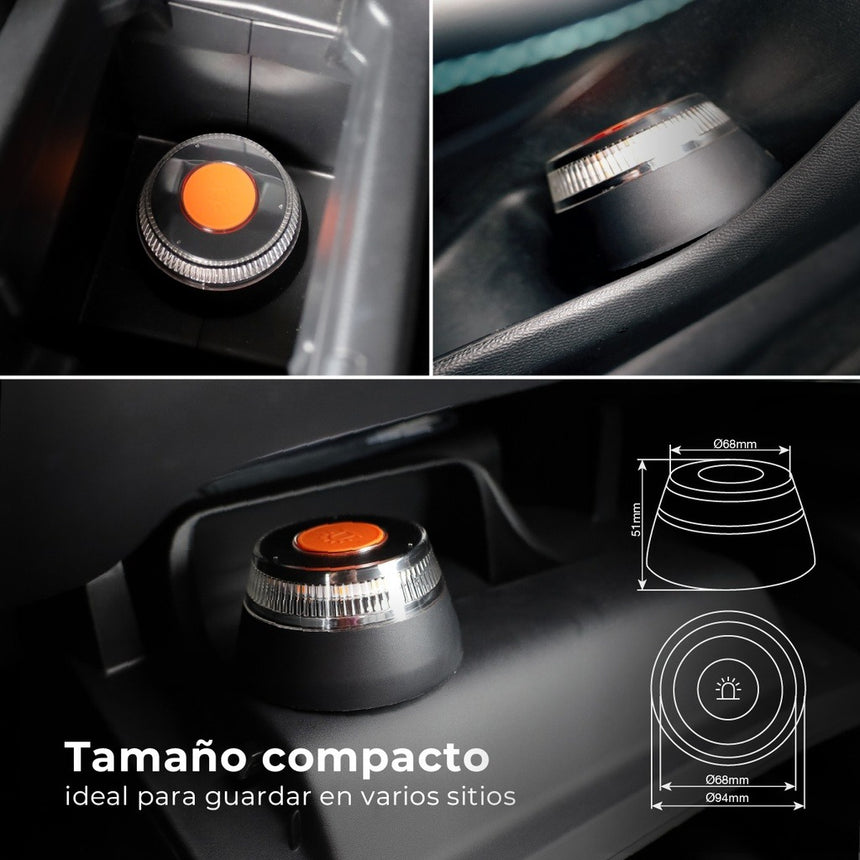 Baliza señalización de emergencia V16 con geolocalización homologada DGT