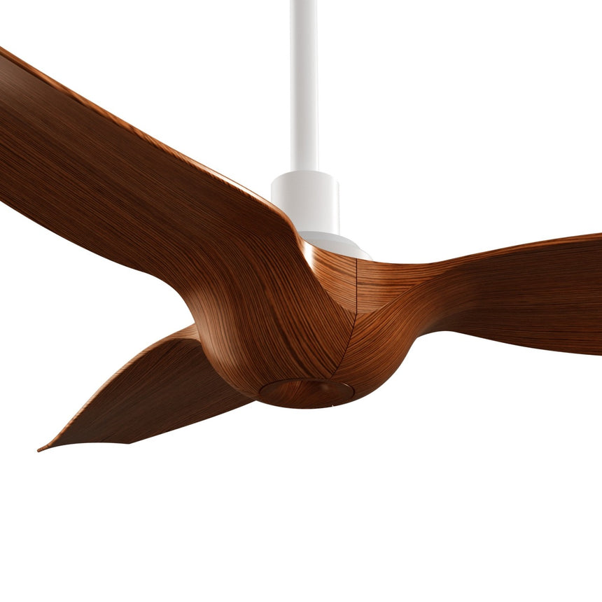 Ventilador de techo con luz Sulion Ivy Neo 100cm LED blanco y madera media motor DC — vista 4