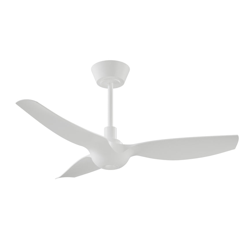 Ventilador de techo con luz focal Sulion Ivy Neo blanco 100cm apto exterior CCT IP44 2249216