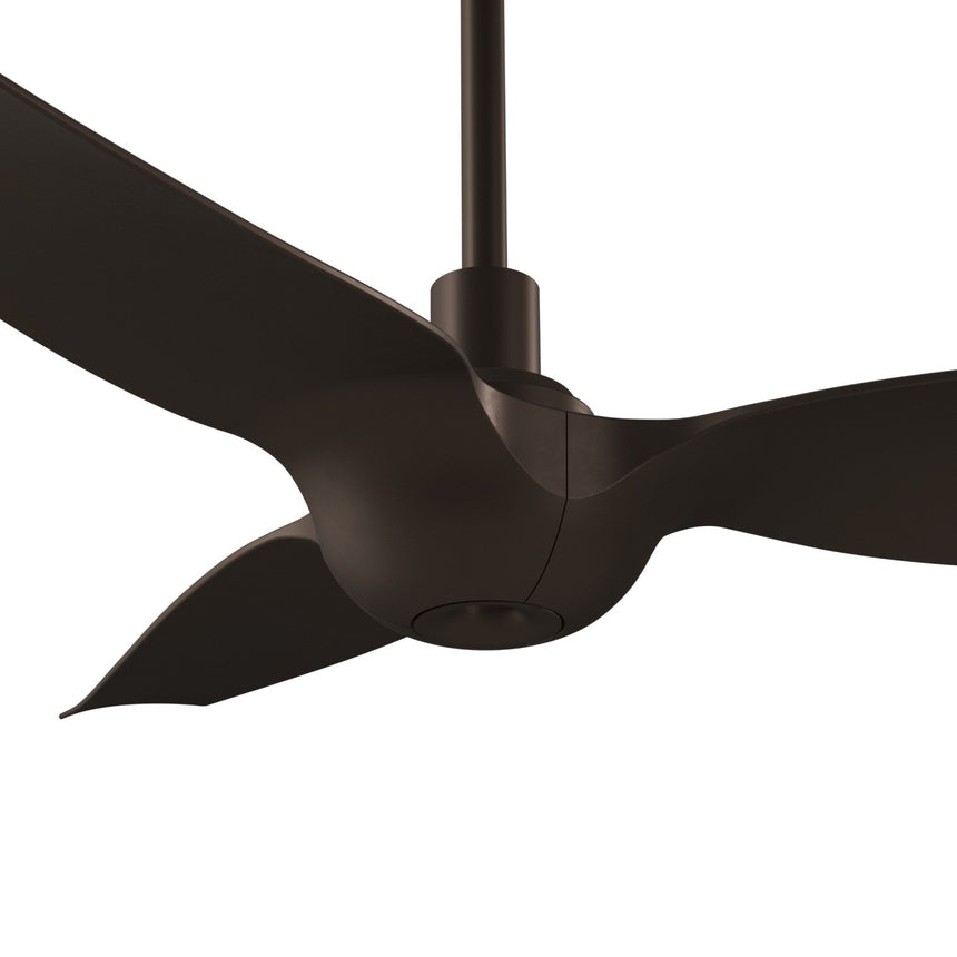 Ventilador de techo con luz Sulion Ivy Neo 100cm LED marrón motor DC CCT regulable — vista 4