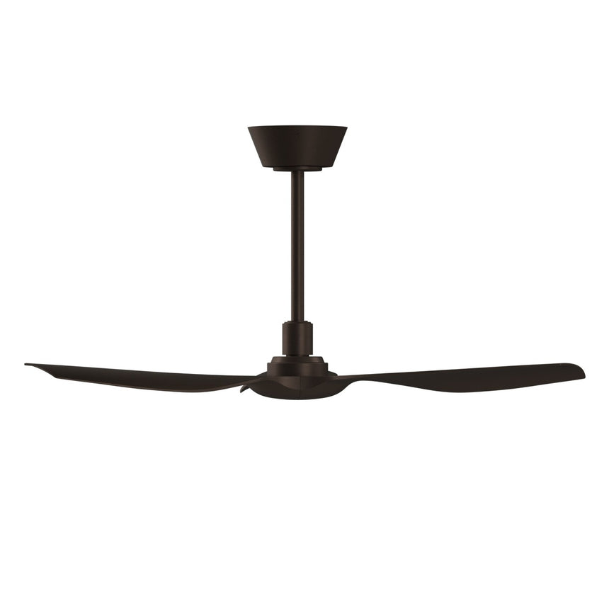 Ventilador de techo Sulion Ivy Neo 100cm marrón motor DC con mando — vista 3
