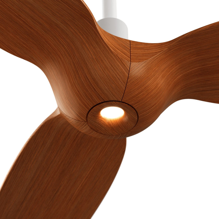 Ventilador de techo con luz Sulion Ivy Neo 132cm LED blanco y madera media motor DC — vista 8