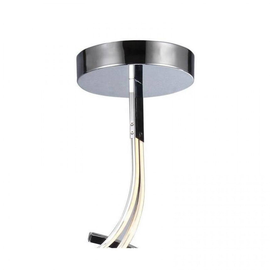 Lámpara Colgante LED MiMax Shine 7 Cromo 48W 3000K Regulable con Mando MIMSHINE7