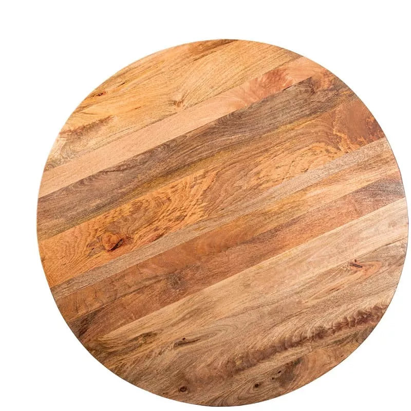 Mesa de madera redonda mango 120 x 76 cm 39501