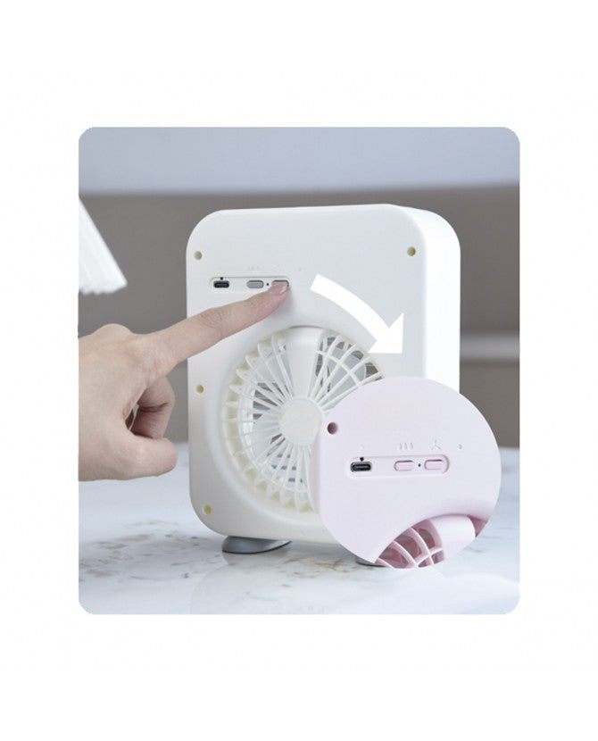 Ventilador de sobremesa AJP Bruma arena Ø13cm 16049