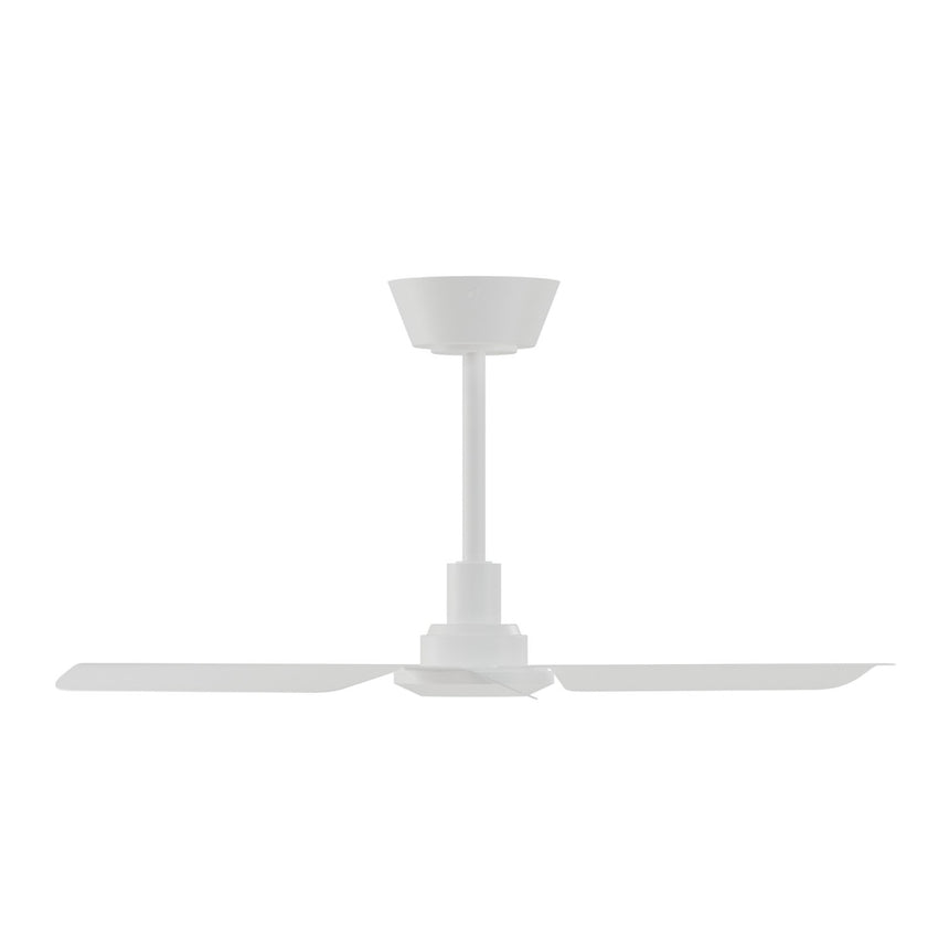 Ventilador de techo Sulion Nox 90cm blanco motor DC con mando temporizador — vista 4