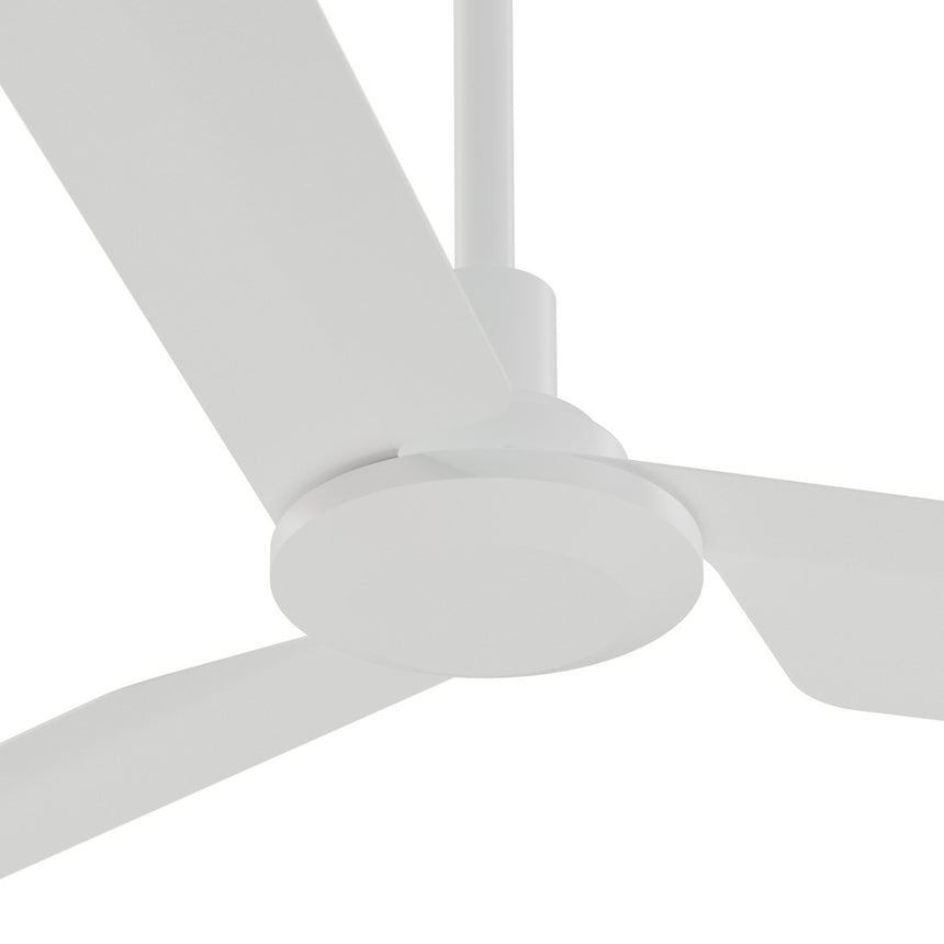 Ventilador de techo Sulion Nox 90cm blanco motor DC con mando temporizador — vista 3
