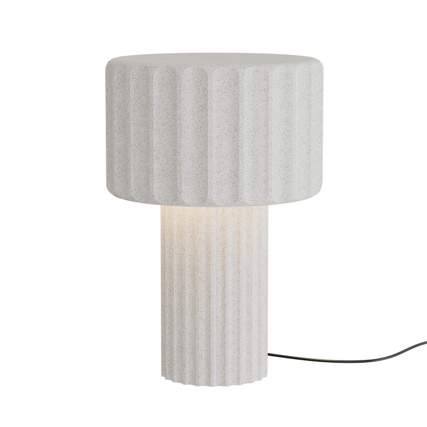 Lámpara de sobremesa Sulion Olimpia LED E27 2 luces hormigón 40W 2178370