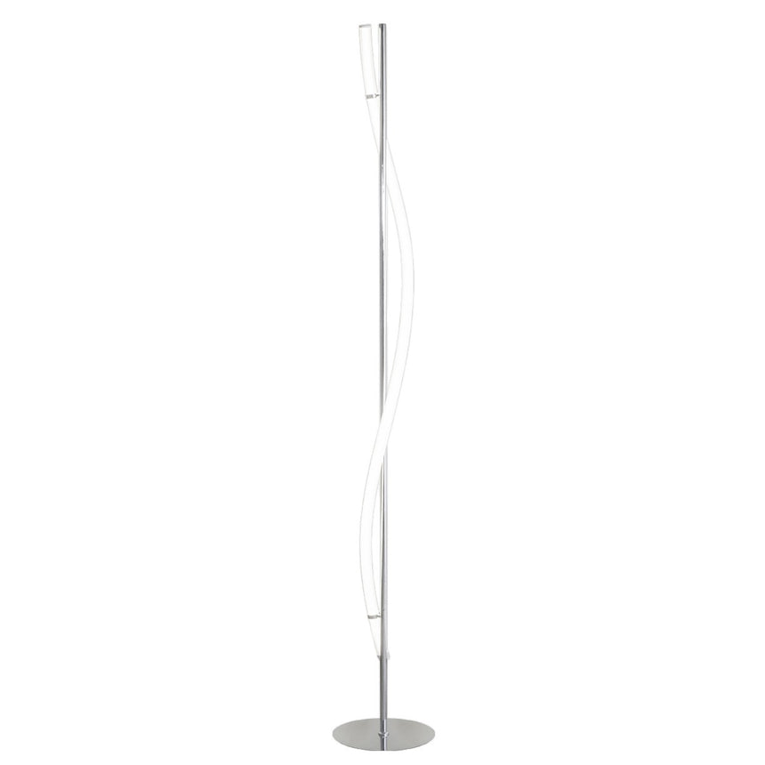 AJP SERPIS 60225 SERPIS chrome LED living room floor lamp