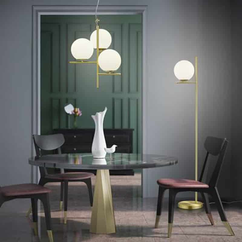 Trio Pure Sobremesa bola de metal bronce mate 502000108