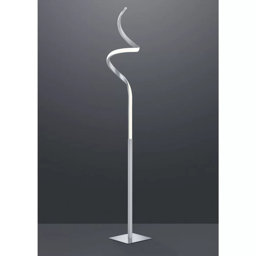 Trio Course Matte Nickel Metal LED Floor Lamp R42051107