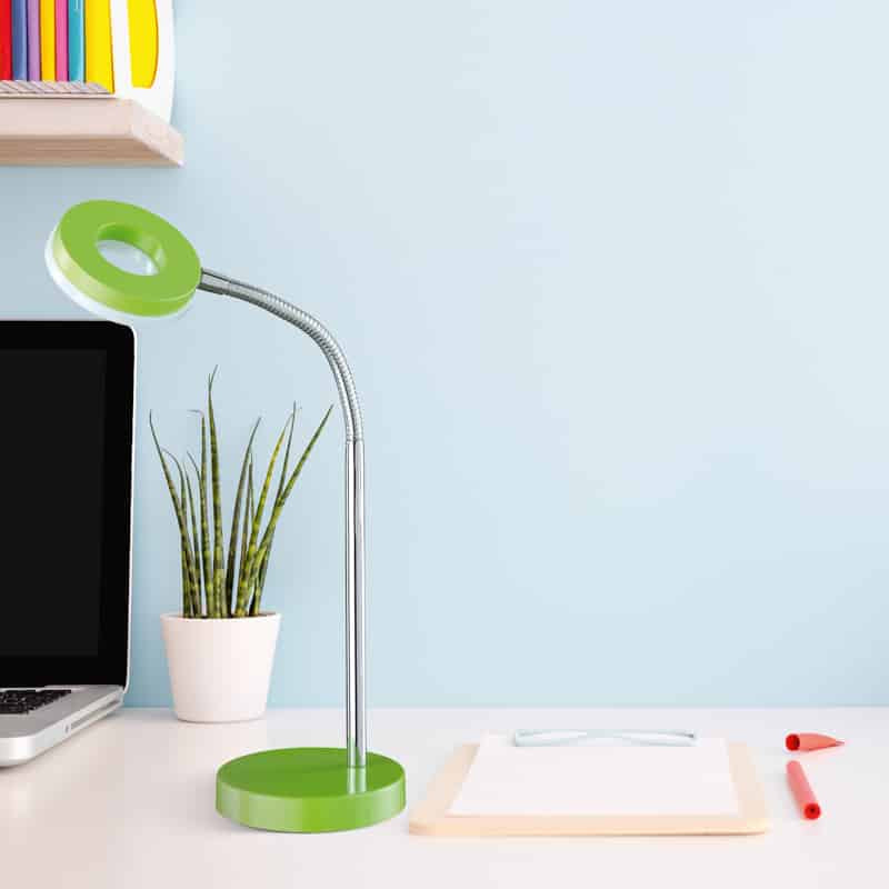 Trio Rennes Green Metal LED Table Lamp R52411115