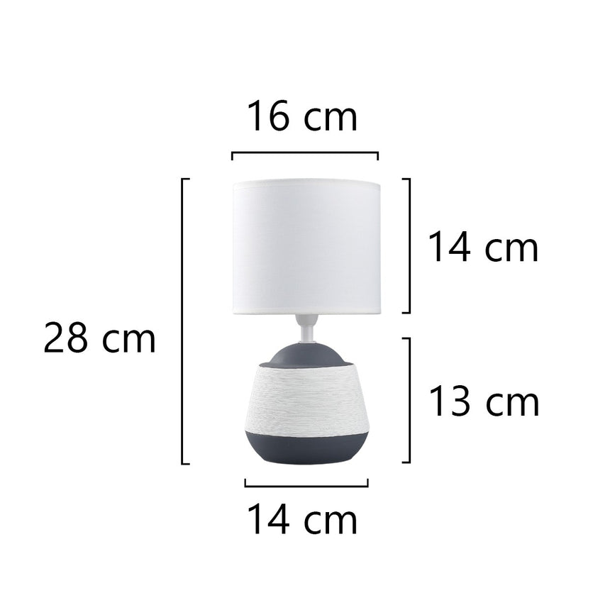 AJP SOBREMESA ALBANY GRIS/BL C/P AJP11368
