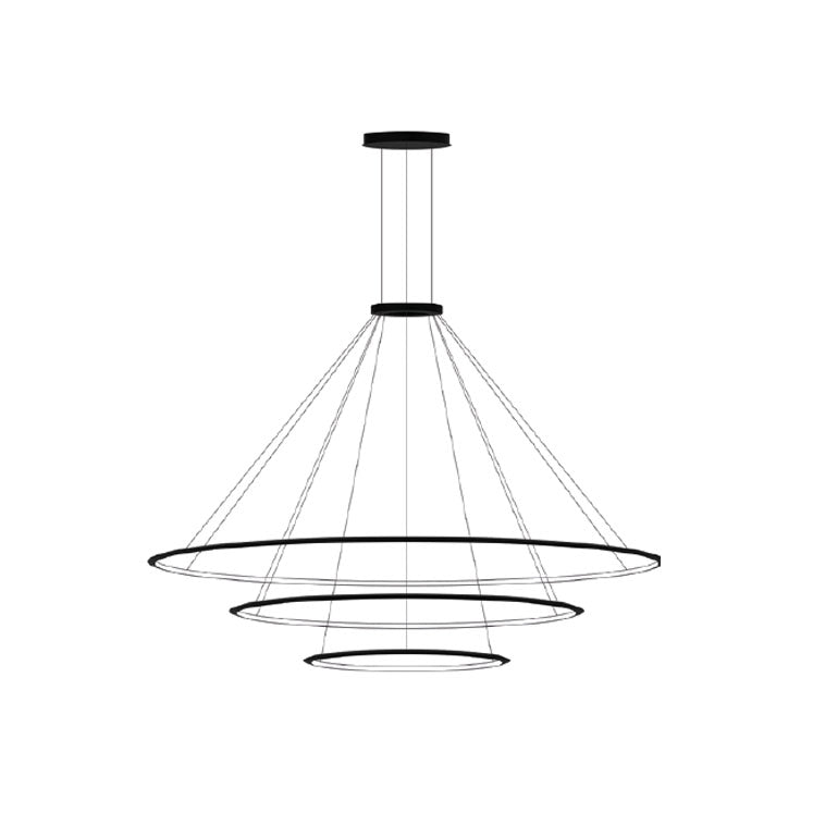 Lámpara de techo colgante LedsC4 Circular Outward 3 Rings ( ) grande LED CF4H-00V9AZDU14
