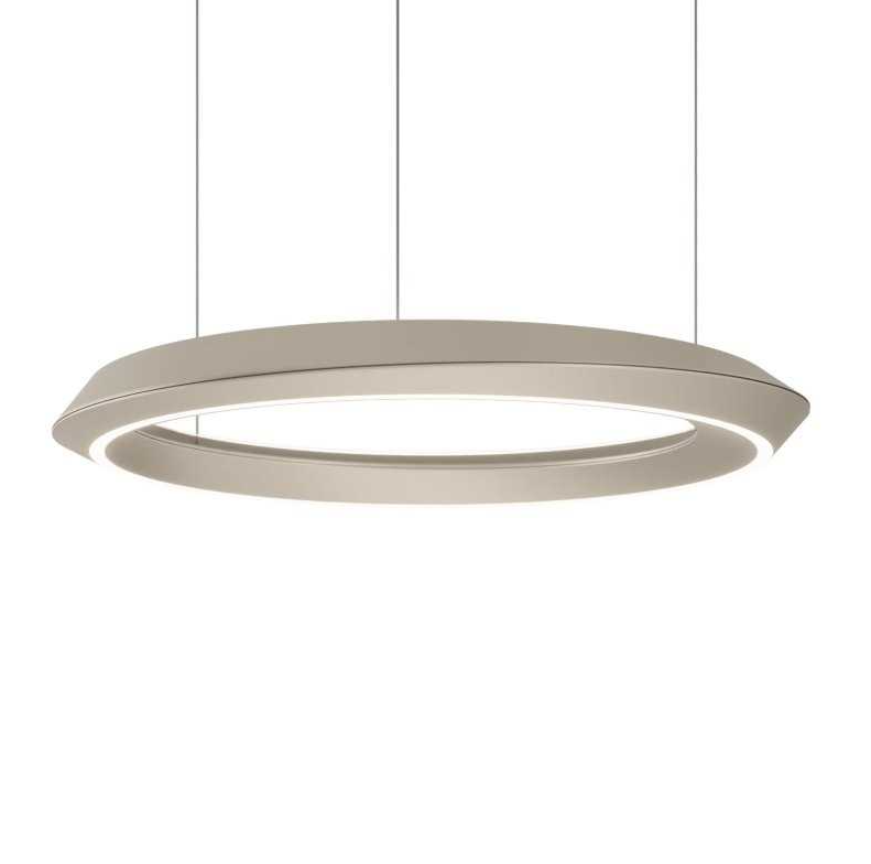 Adjustable Pendant Tidal Matte Champagne 3000K Triac