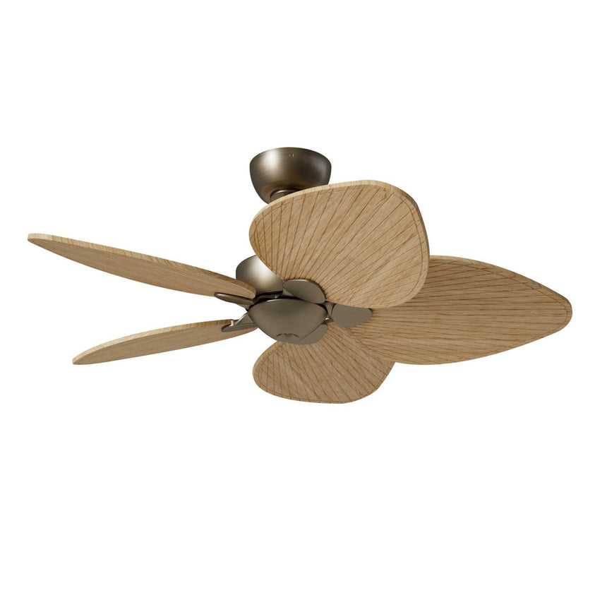 Ventilador de techo con luz Sulion Alma LED bronce motor DC