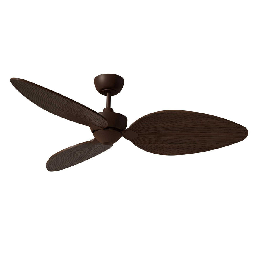 Ventilador de techo con luz Sulion Alma LED madera motor DC