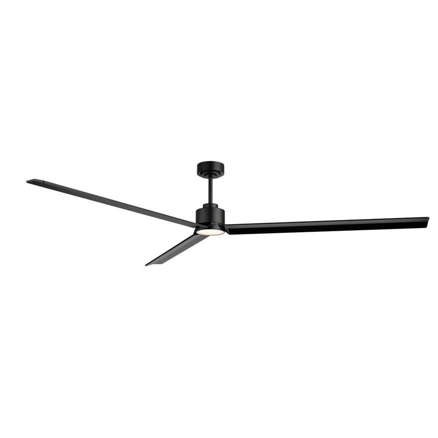 Ventilador de techo con luz Sulion Anne LED negro motor DC c
