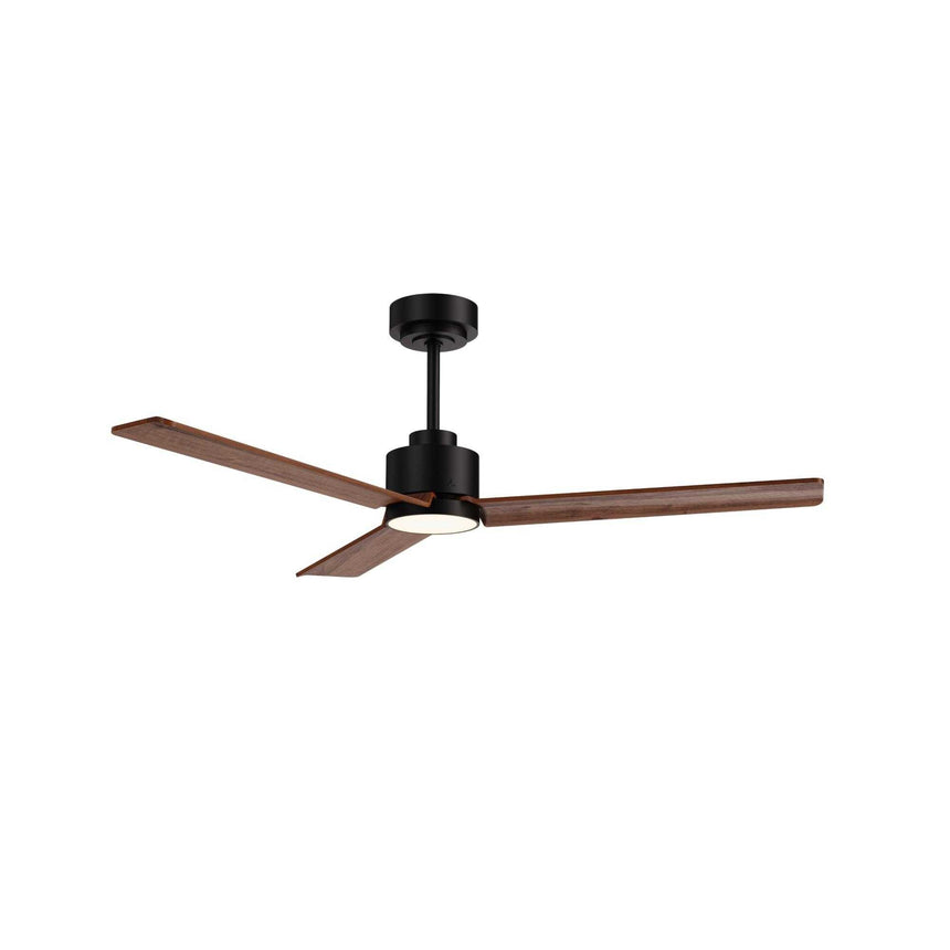 Ventilador de techo con luz Sulion Anne negro Ø127cm