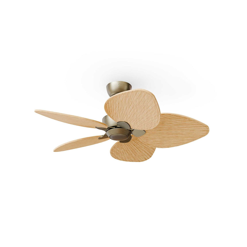 Ventilador de techo Sulion Alma LED bronce motor DC con mand