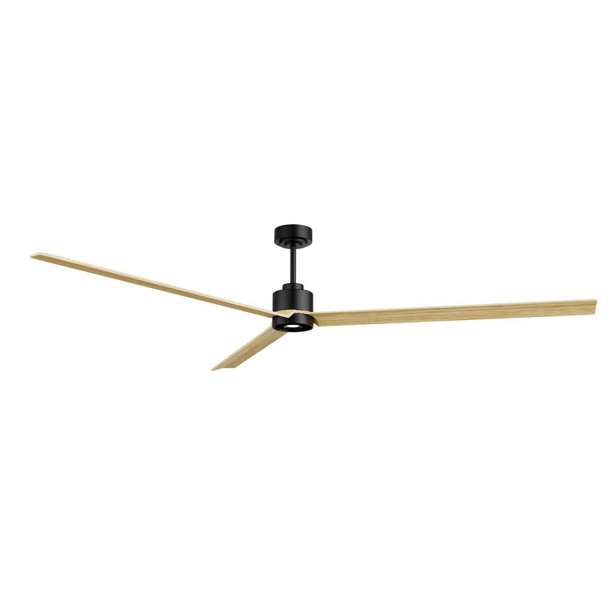 Ventilador de techo con luz Sulion Anne LED madera motor DC