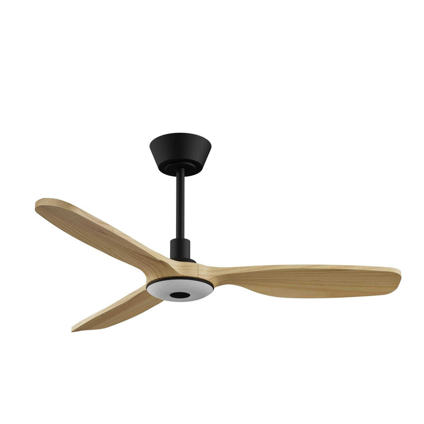Ventilador de techo con luz Sulion Balcony LED madera motor