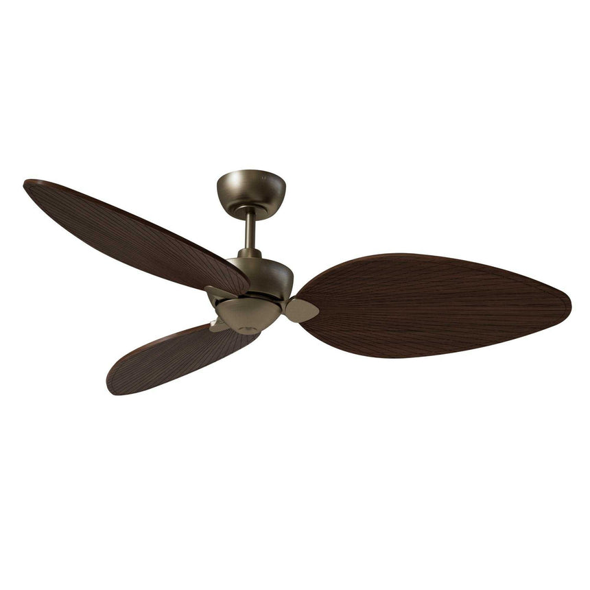 Ventilador de techo con luz Sulion Alma LED bronce motor DC