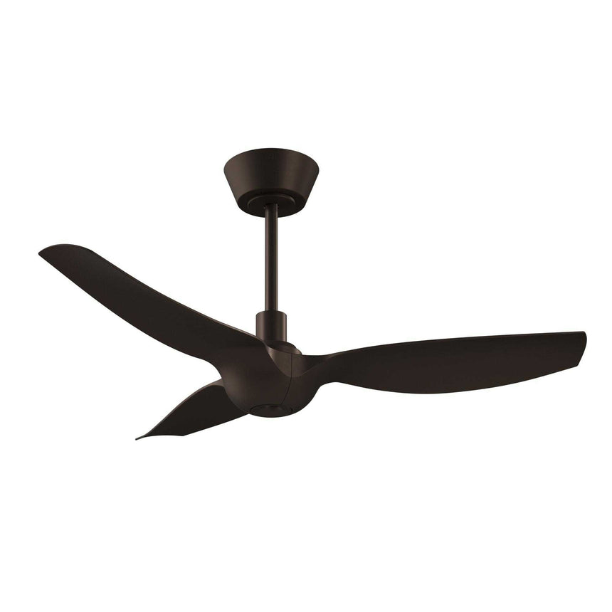 Ventilador de techo Sulion Ivy Neo 100cm marrón óxido motor DC con mando temporizador 2248899