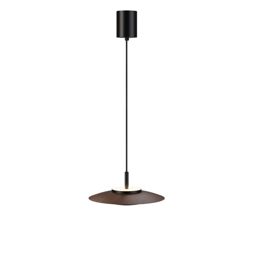 Plafón Sulion Valentina LED madera metal CCT Ø30cm 18W 2191683