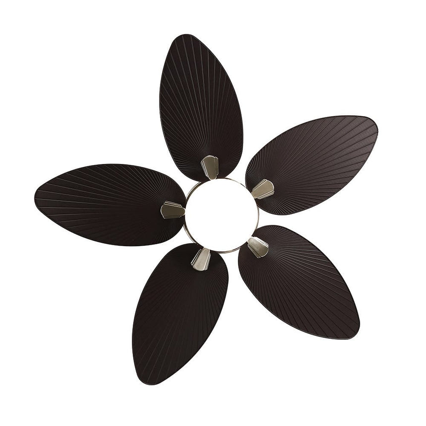 Fabrilamp Borasco DC Fan 24w Niq/Brown 5 Asp.6 Vel 132d Remote.memor.y Temp.3000-4000-6000k 173191534