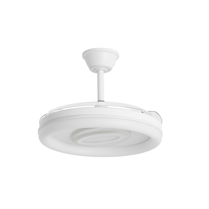 Ventilador de techo retráctil con luz AJP Bribón LED blanco 3 palas 3000-6500K Ø50cm 68W 16021 — vista 4