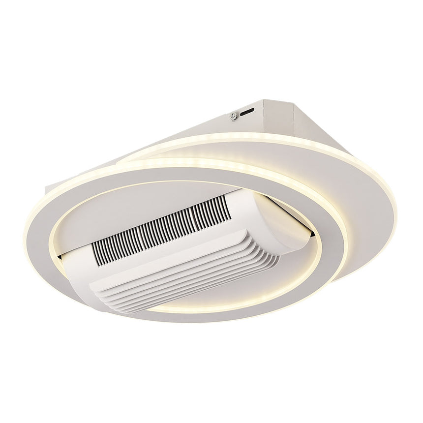 Ventilador de techo con luz Fabrilamp Camaleon LED blanco motor DC 59W — vista 3