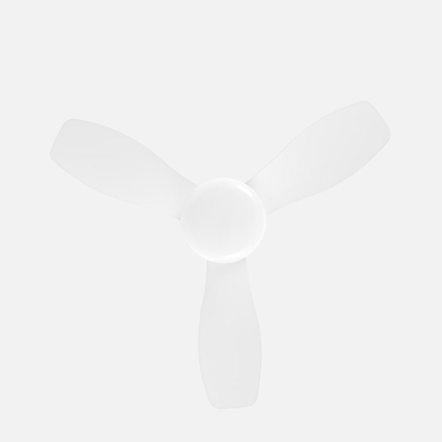 Ventilador de techo Fabrilamp Asaf LED blanco 3 palas motor DC 3000-6500K Ø62cm 20W — vista 2