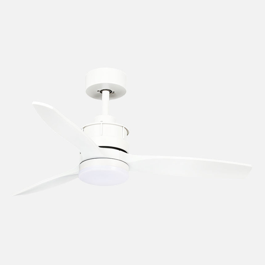 Ventilador de techo Fabrilamp Barrax LED blanco 3 palas motor DC 3000-6500K Ø106cm 18W — vista 1