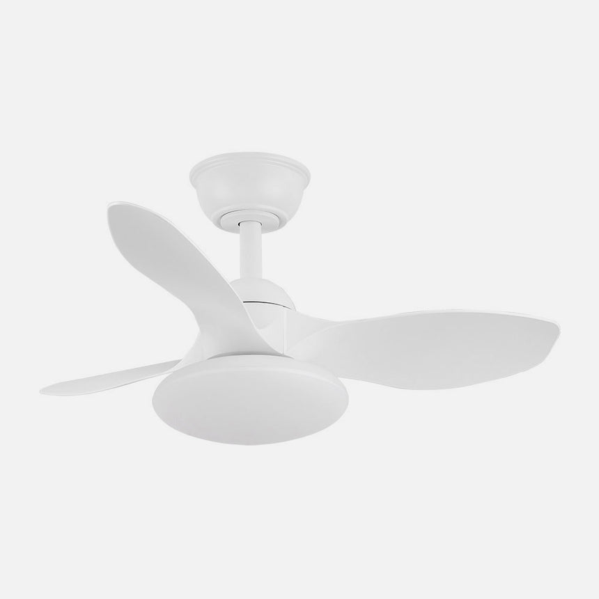 Ventilador de techo Fabrilamp Paramo LED blanco 3 palas motor DC 3000-6000K Ø82cm 36W — vista 2