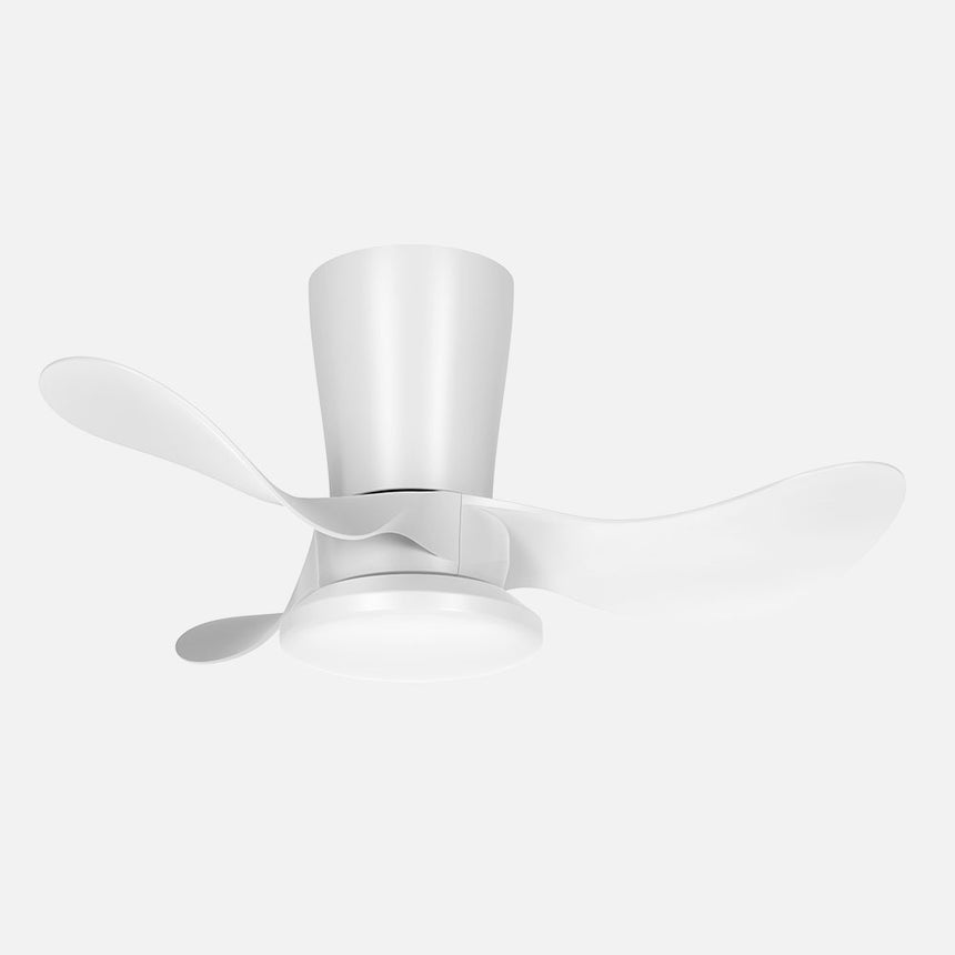 Ventilador de techo Fabrilamp Triollo LED blanco 3 palas motor DC 3000-6500K Ø61cm 27W — vista 1