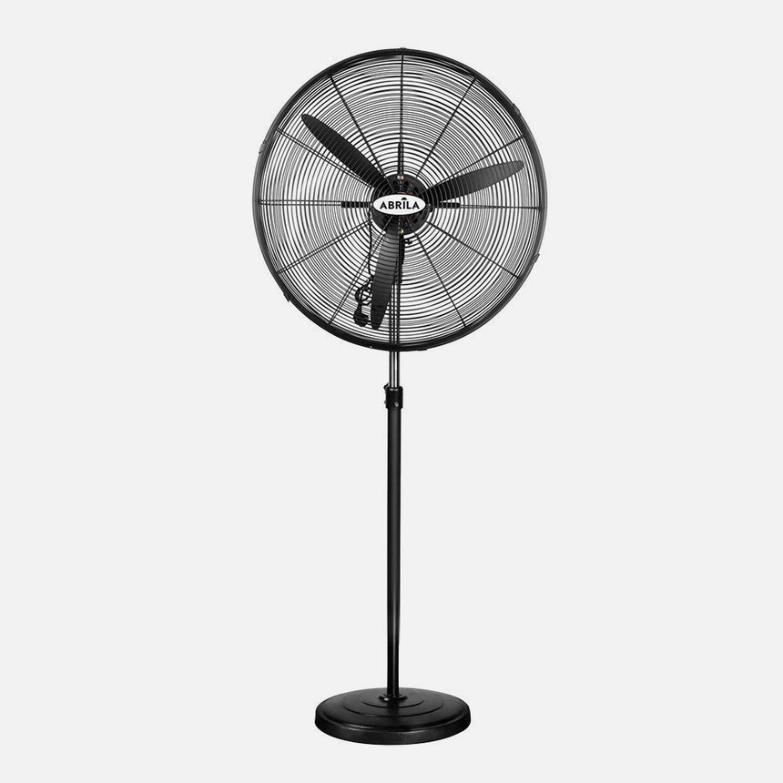 Ventilador de pie industrial Fabrilamp Tormenta negro 3 palas Ø71cm — vista 2