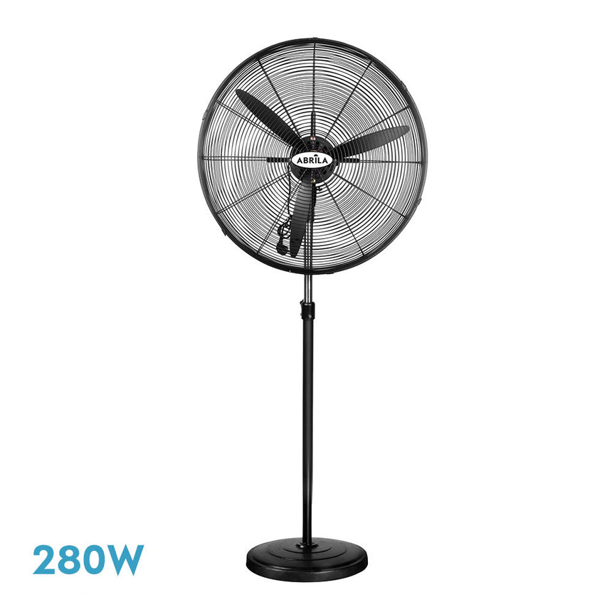 Ventilador de pie industrial Fabrilamp Tormenta negro 3 palas Ø81cm — vista 1