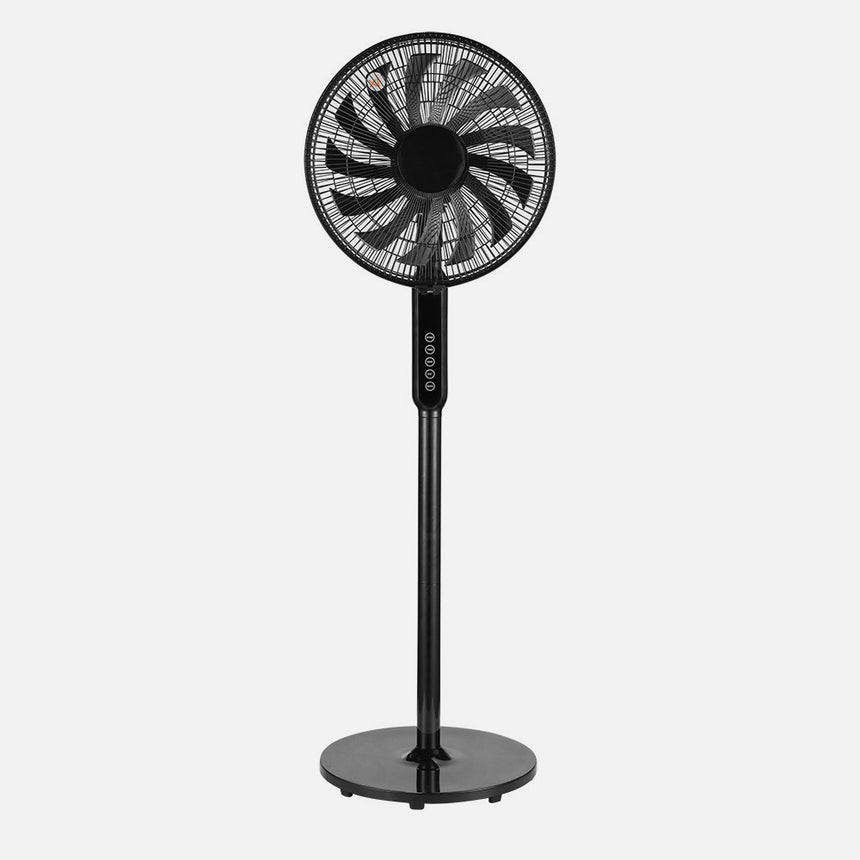 Ventilador de pie Fabrilamp Torbellino negro 13 palas Ø41cm — vista 2