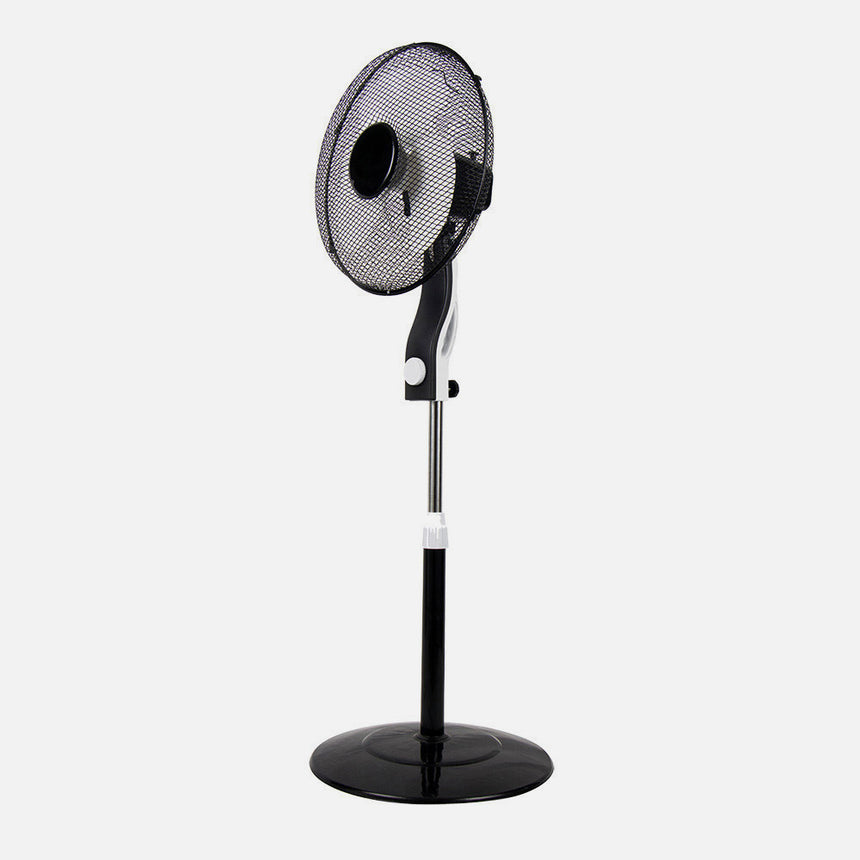 Ventilador de pie Fabrilamp Magico negro blanco 3 palas Ø50cm — vista 2