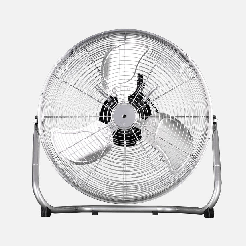 Ventilador de pie industrial Fabrilamp Yumbo cromo 3 palas — vista 1
