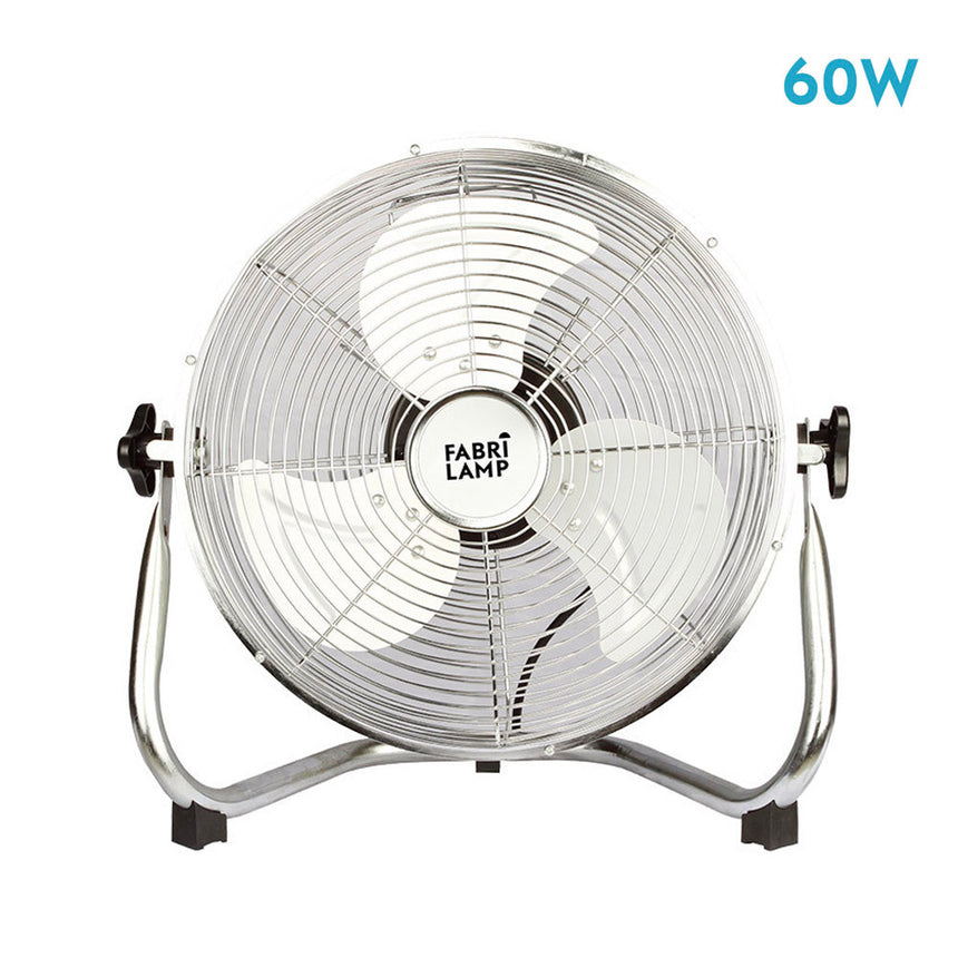 Ventilador de pie industrial Fabrilamp Libis cromo 3 palas Ø40cm — vista 1