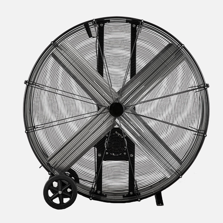 Ventilador de pie industrial Fabrilamp Maximum negro 4 palas Ø127cm — vista 1