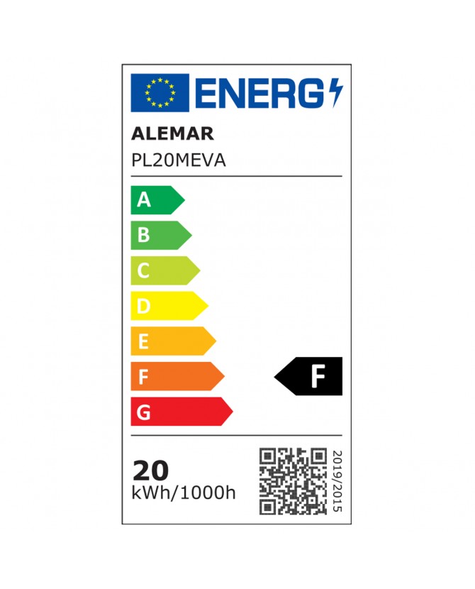 Ventilador de techo con luz AJP Madeira LED negro madera natural 3 palas 3000-6500K Ø132cm 40W 16041