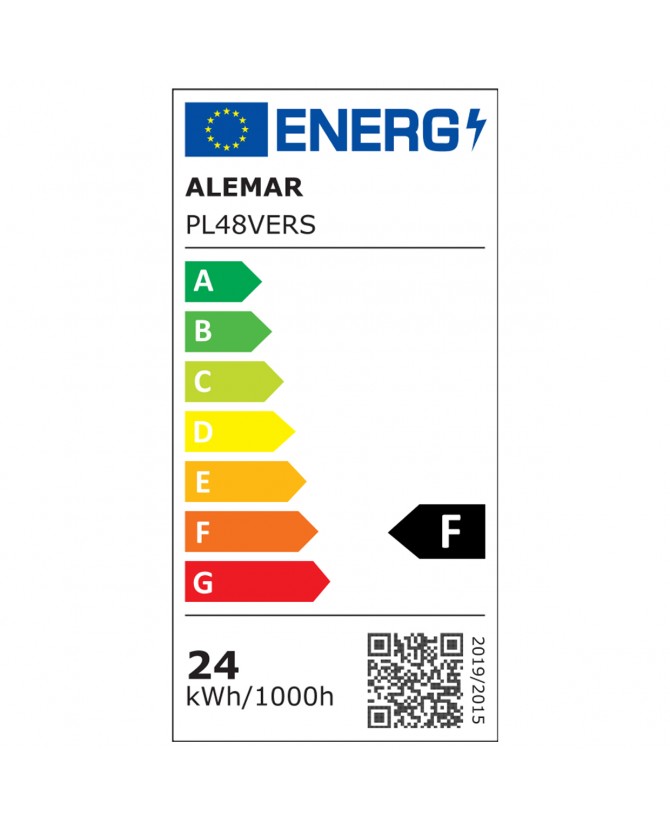 Ventilador de techo retráctil con luz AJP Mini Malta LED café 3 palas 3000-6500K Ø40cm 48W 16005