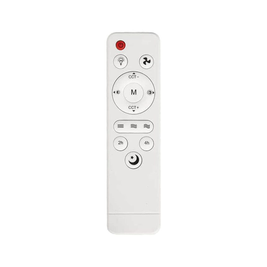 Ventilador de techo con luz AJP Nino LED blanco 4 palas 3000-6500K Ø40cm 10W 16010 — vista 5