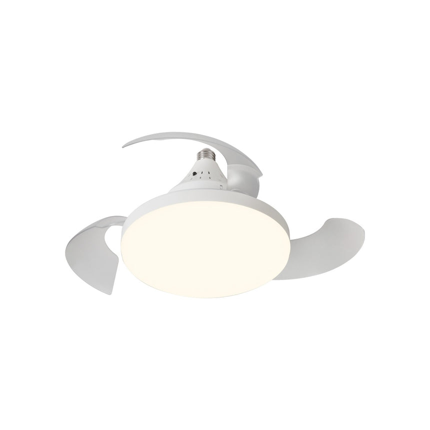 Ventilador de techo con luz AJP Nino LED blanco 4 palas 3000-6500K Ø40cm 10W 16010 — vista 1