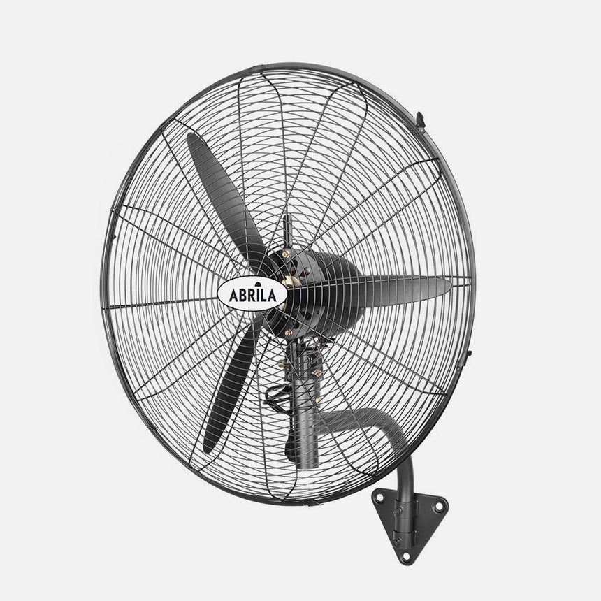 Ventilador de pared industrial Fabrilamp Borrasca negro 3 palas Ø56cm — vista 2